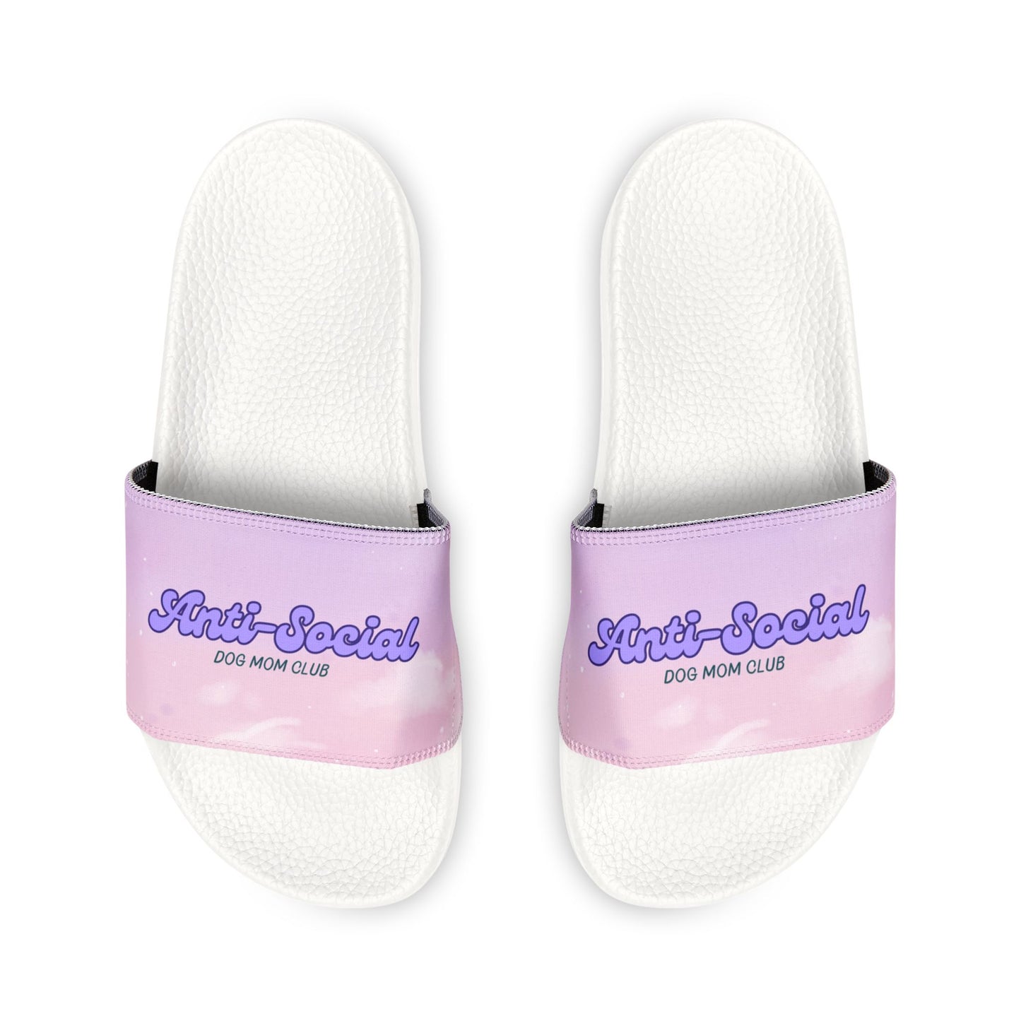 Anti Social Dog Mom Club - Removable-Strap Sandals