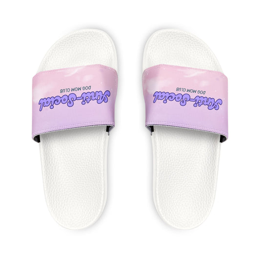 Anti Social Dog Mom Club - Removable-Strap Sandals