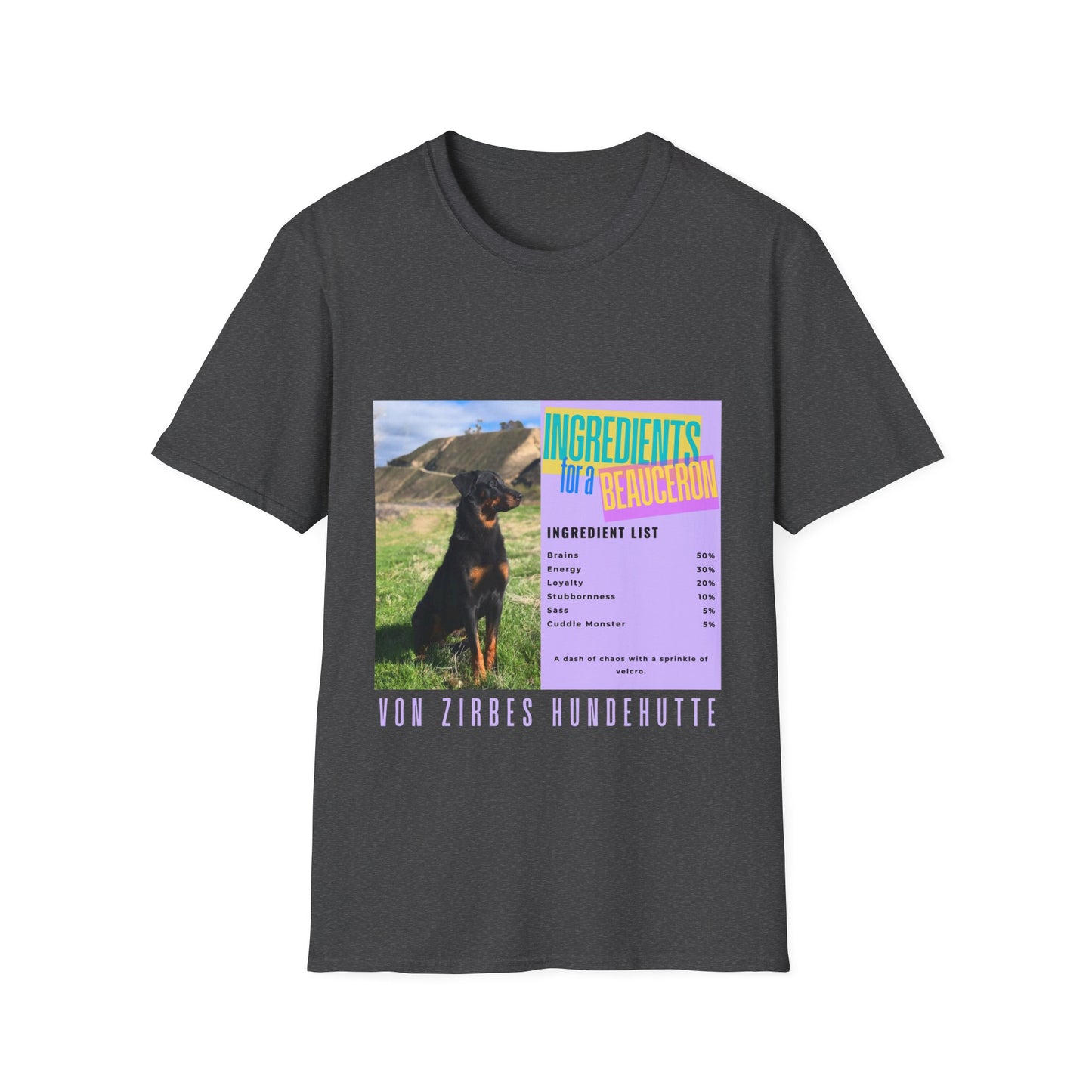 BEAUCERON INGREDIENTS - ADULT T-Shirt