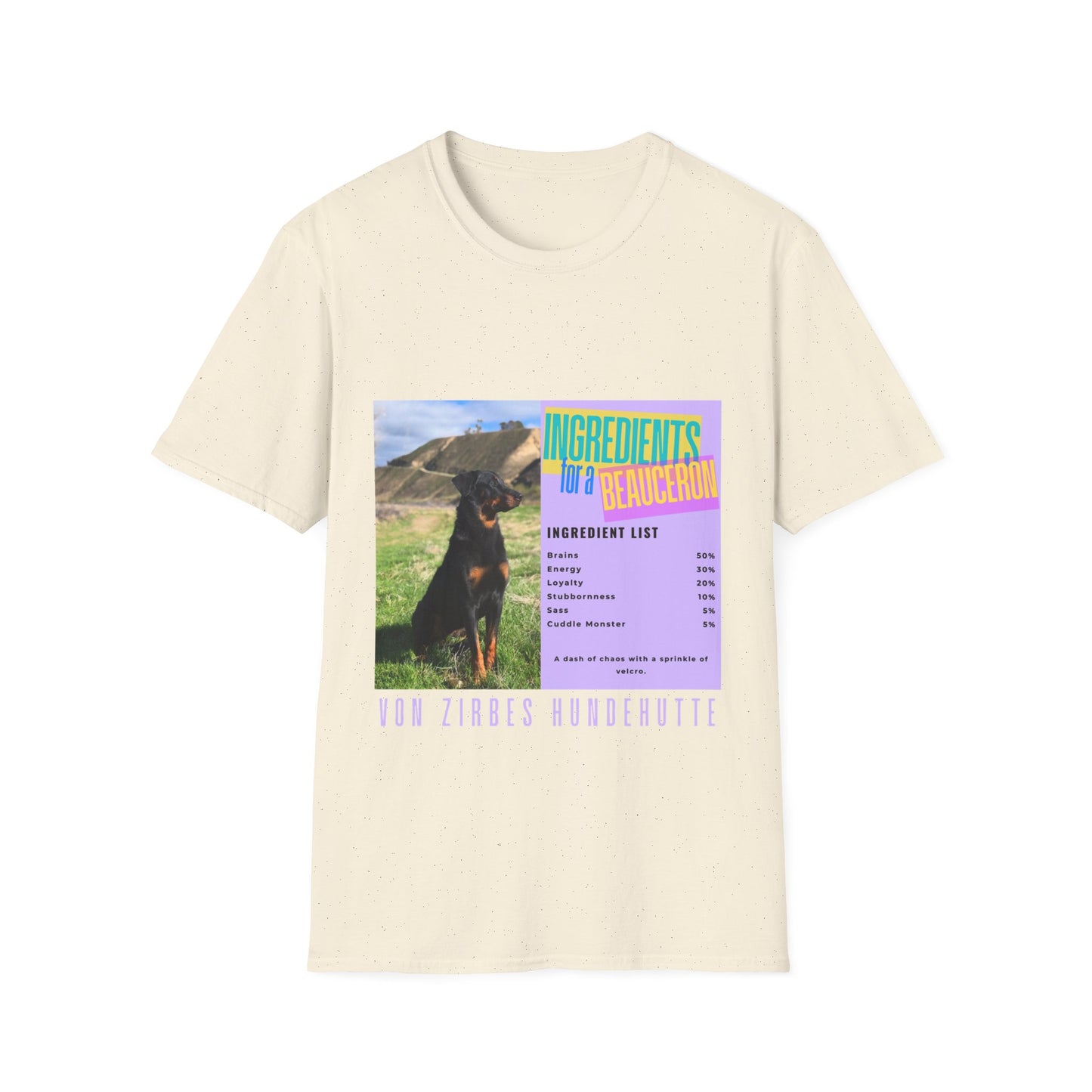 BEAUCERON INGREDIENTS - ADULT T-Shirt