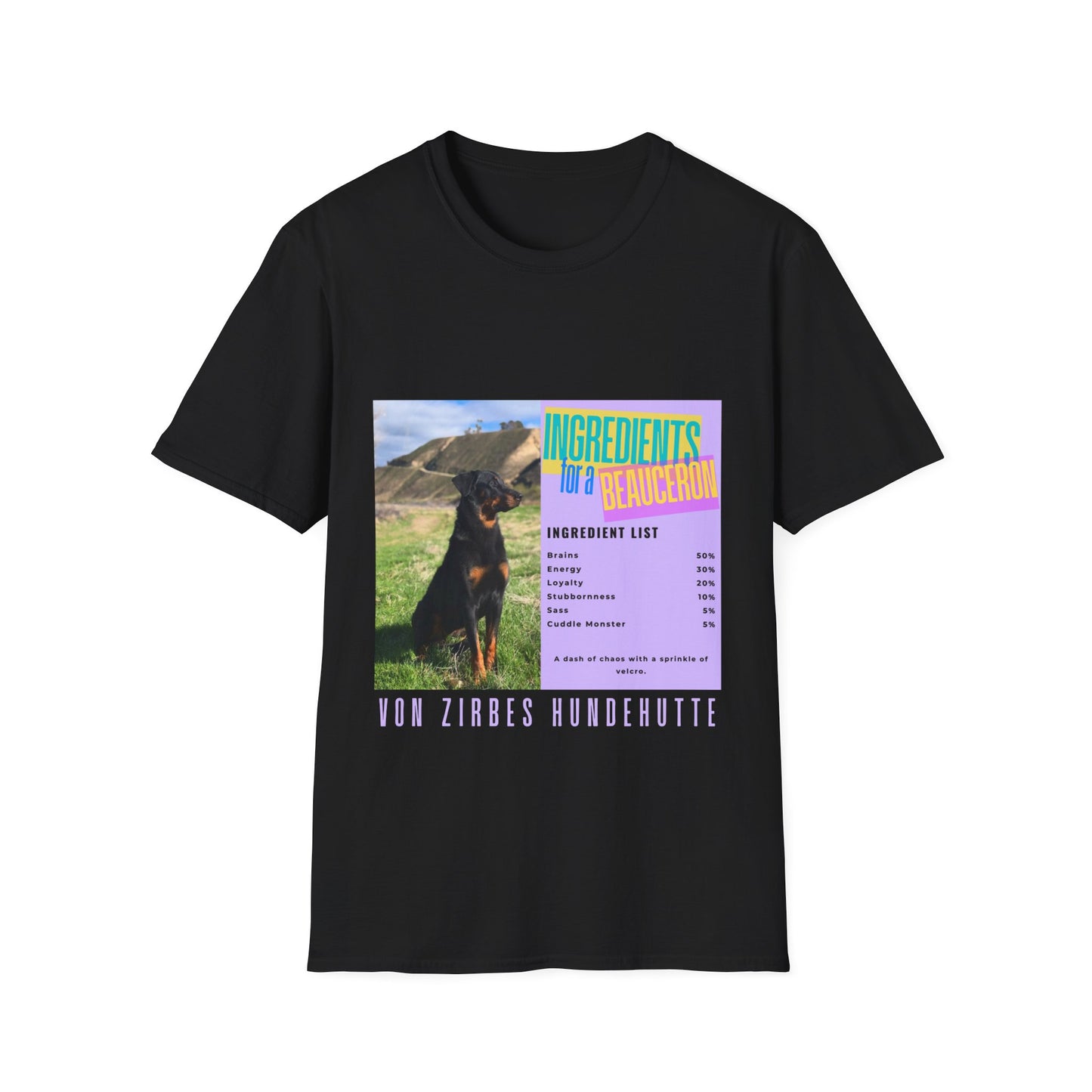 BEAUCERON INGREDIENTS - ADULT T-Shirt