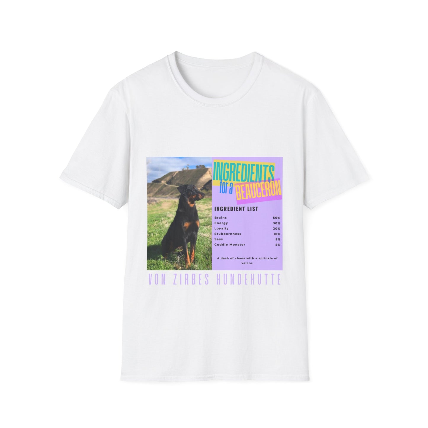 BEAUCERON INGREDIENTS - ADULT T-Shirt